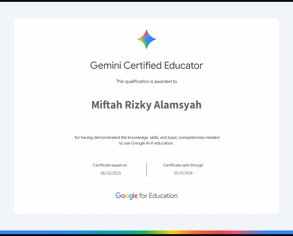 Certified Gemini Educator - Google for Education